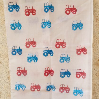Tractor print stole