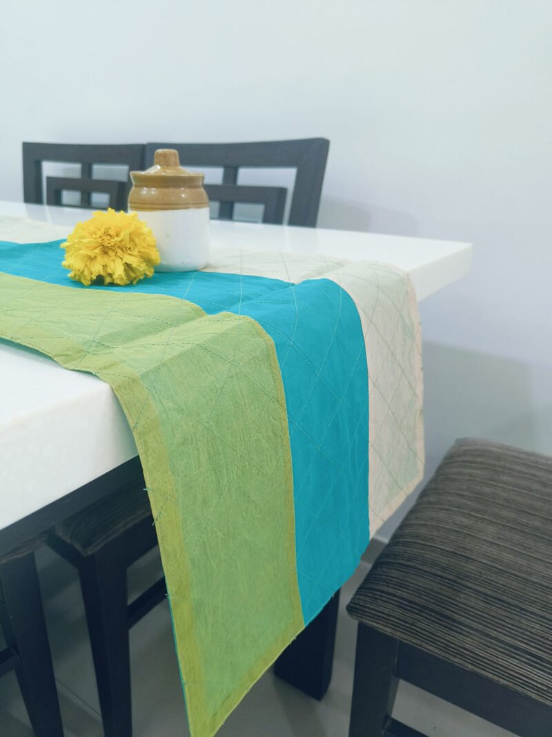 Green Organdy Runner