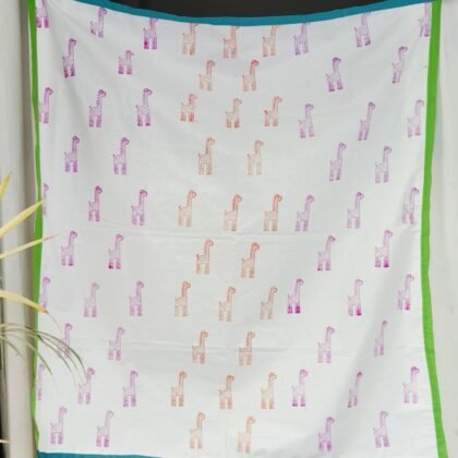 Baby-Blanket-Orange-Giraffe