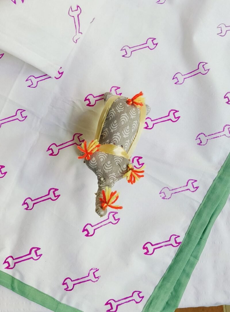 Baby Blankets - Pink Spanner - Image 3
