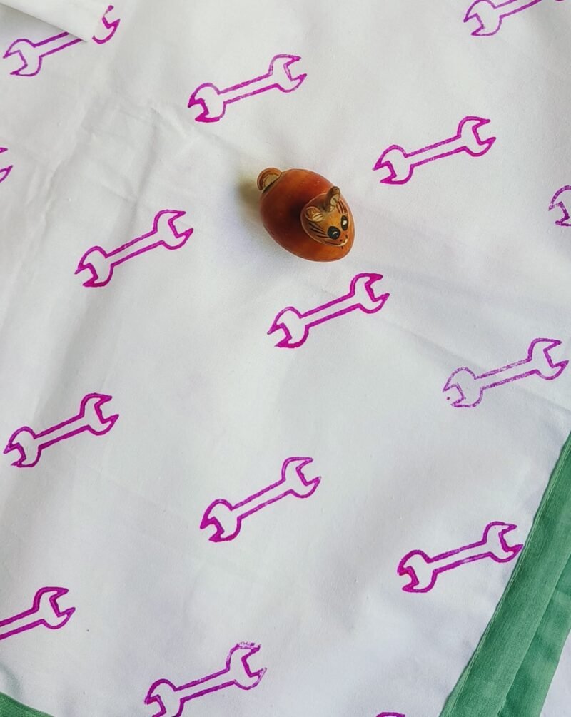 Baby Blankets - Pink Spanner - Image 2