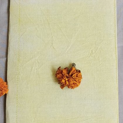 Memory Planner - Pomegranate peel dyed