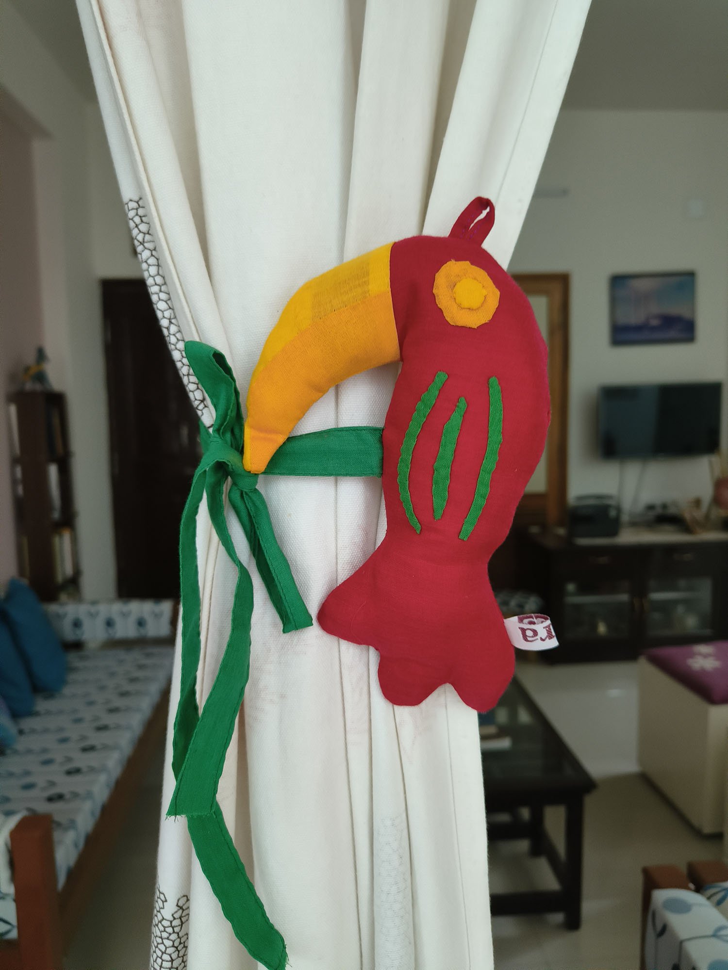 Toucan curtain ties - Small - Image 2