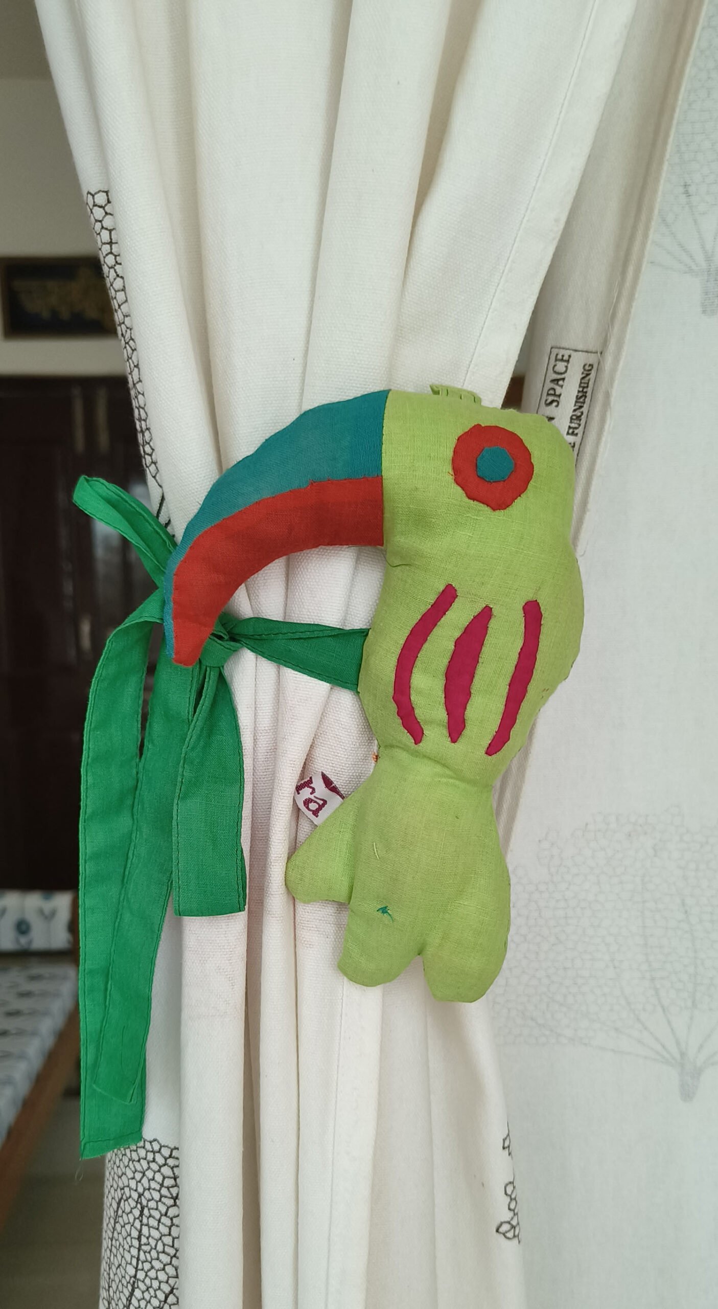 Toucan curtain ties - Small
