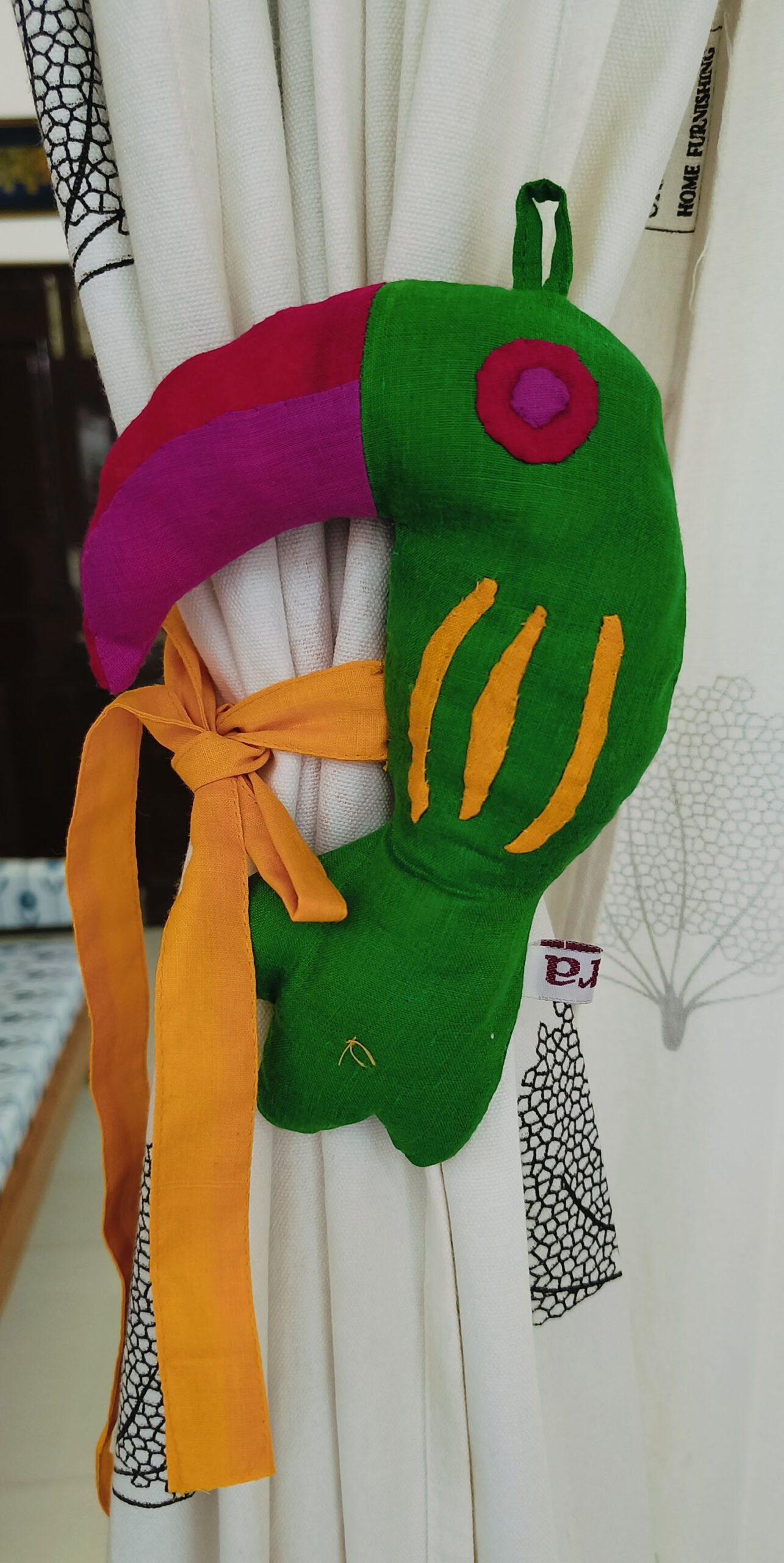 Toucan curtain ties - Small - Image 5