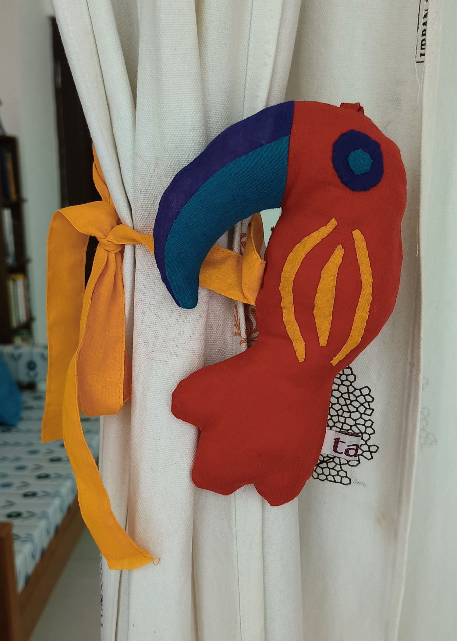 Toucan curtain ties - Small - Image 3