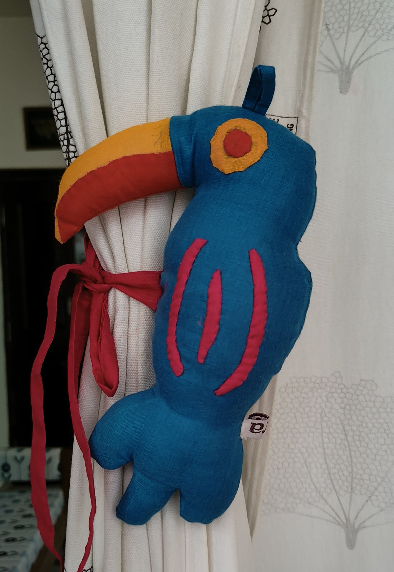 Toucan curtain ties - Bigger